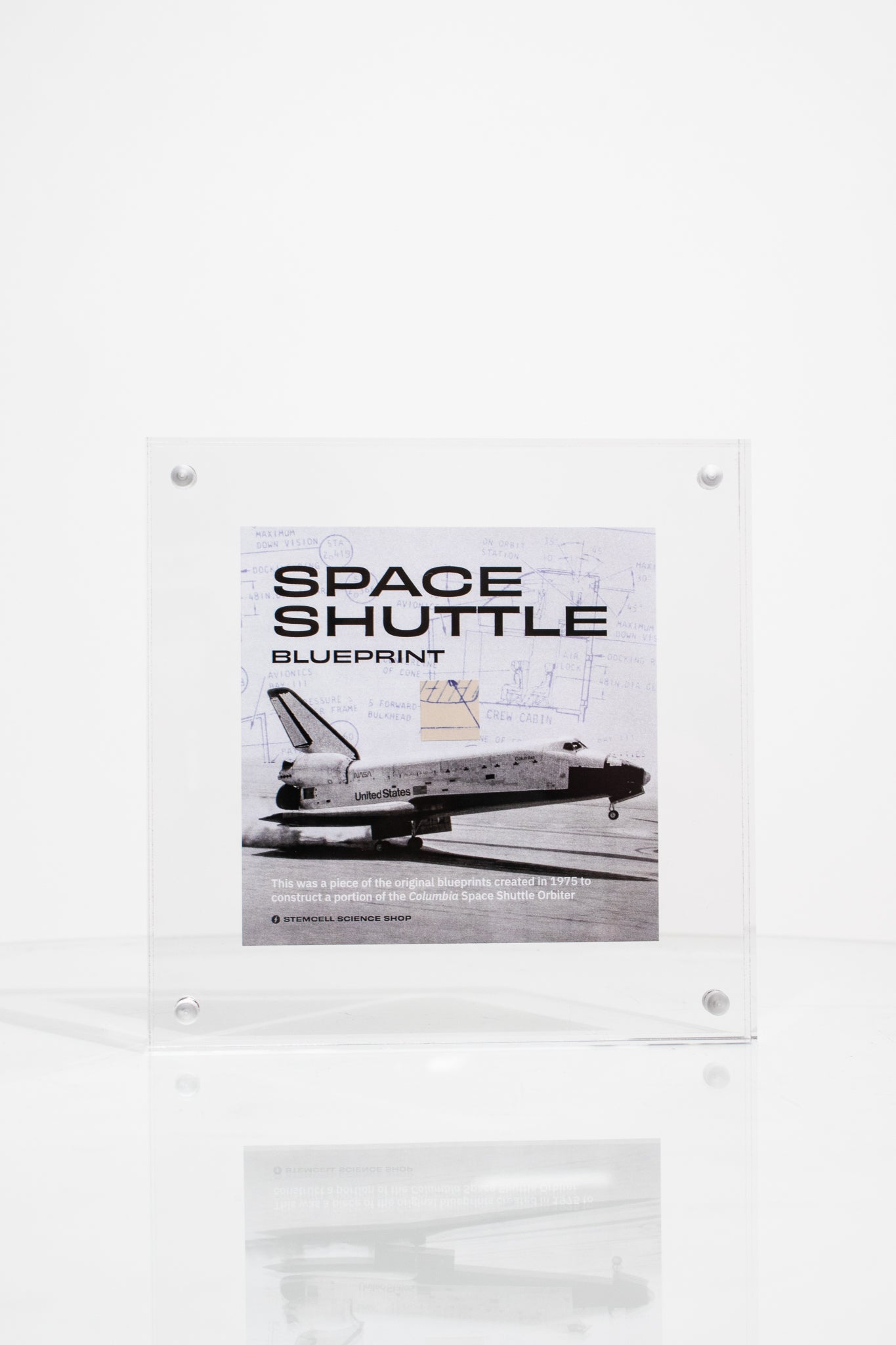 NASA Space Shuttle Blueprint - Stemcell Science Shop