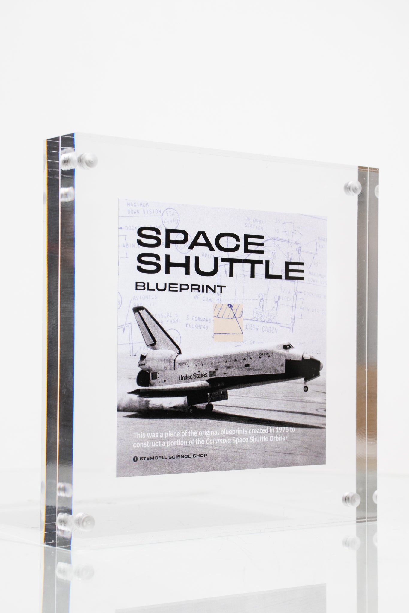 NASA Space Shuttle Blueprint - Stemcell Science Shop