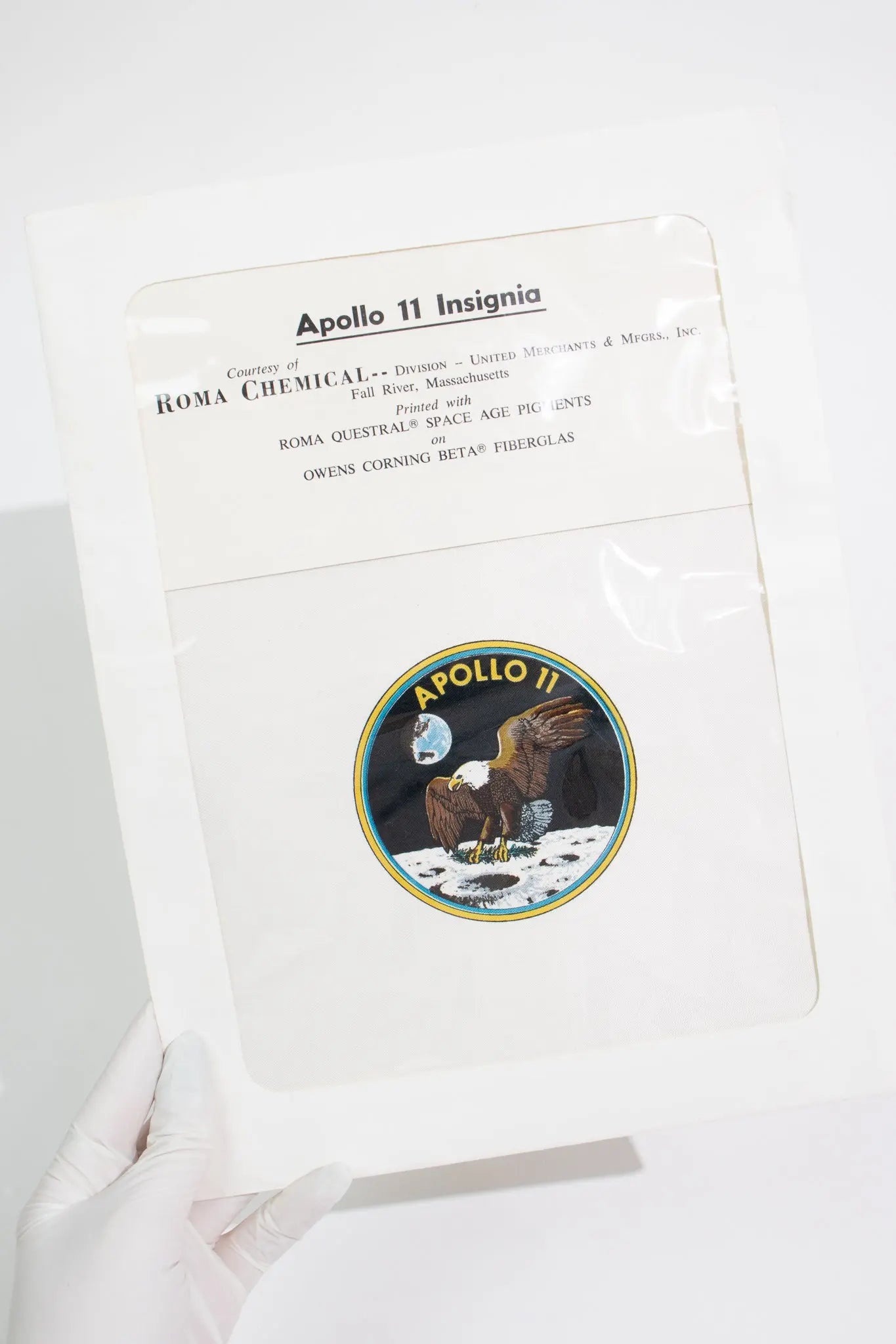 NASA Apollo 11 Beta Cloth Insignia - Stemcell Science Shop