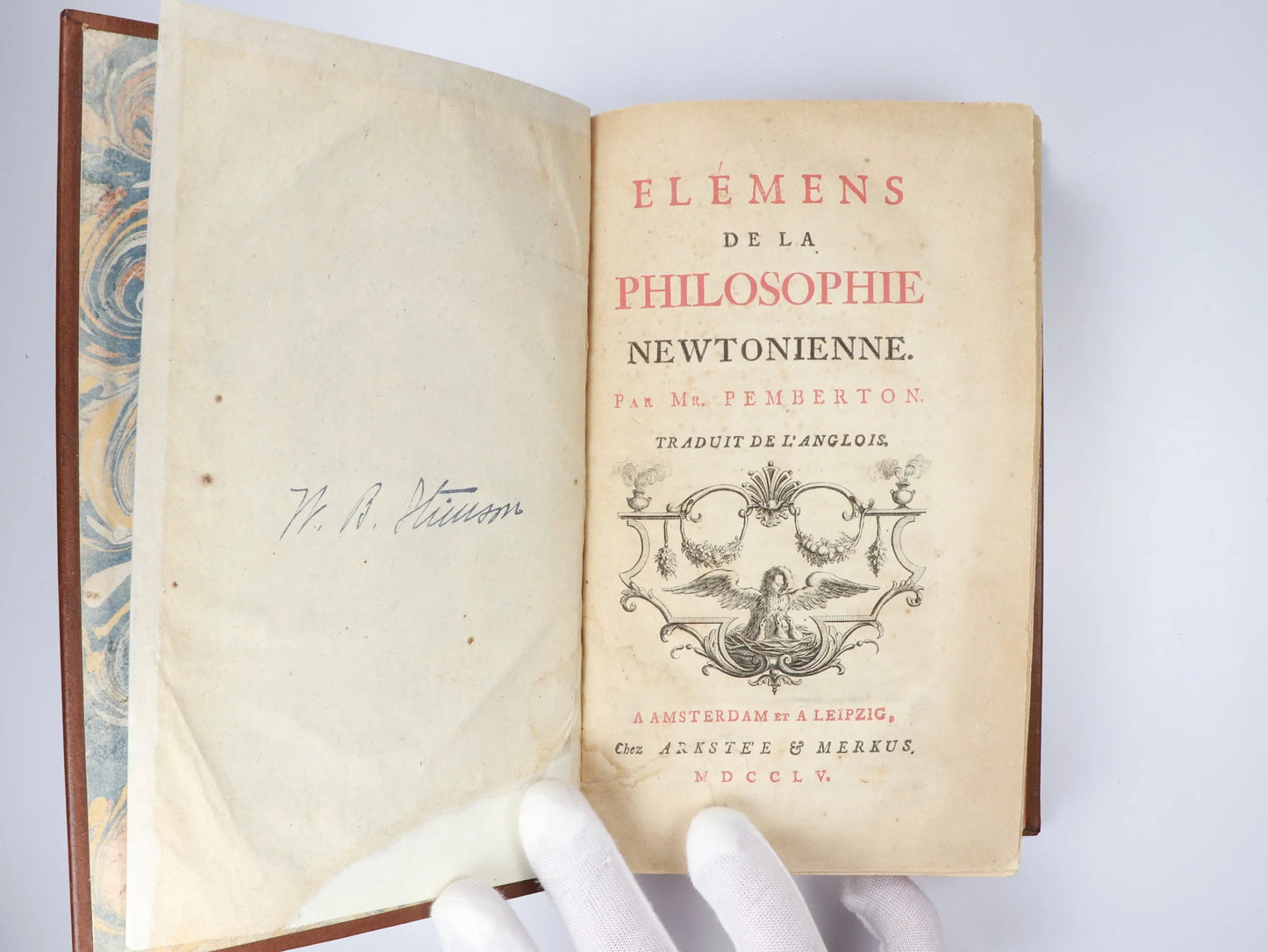 Isaac Newton's "Principia", French Translation - THE STEMCELL SCIENCE SHOP