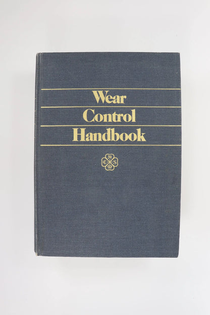 Wear Control Handbook - THE STEMCELL SCIENCE SHOP