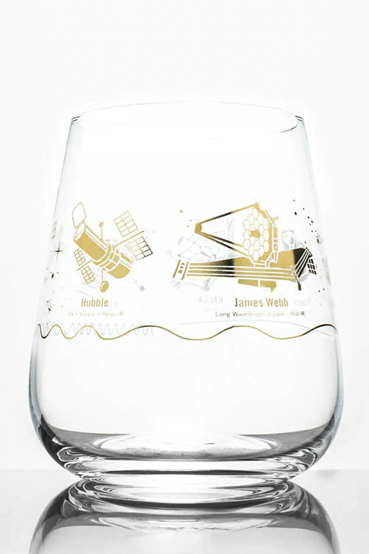 Space Telescope Wine Glass - Stemcell Science Shop