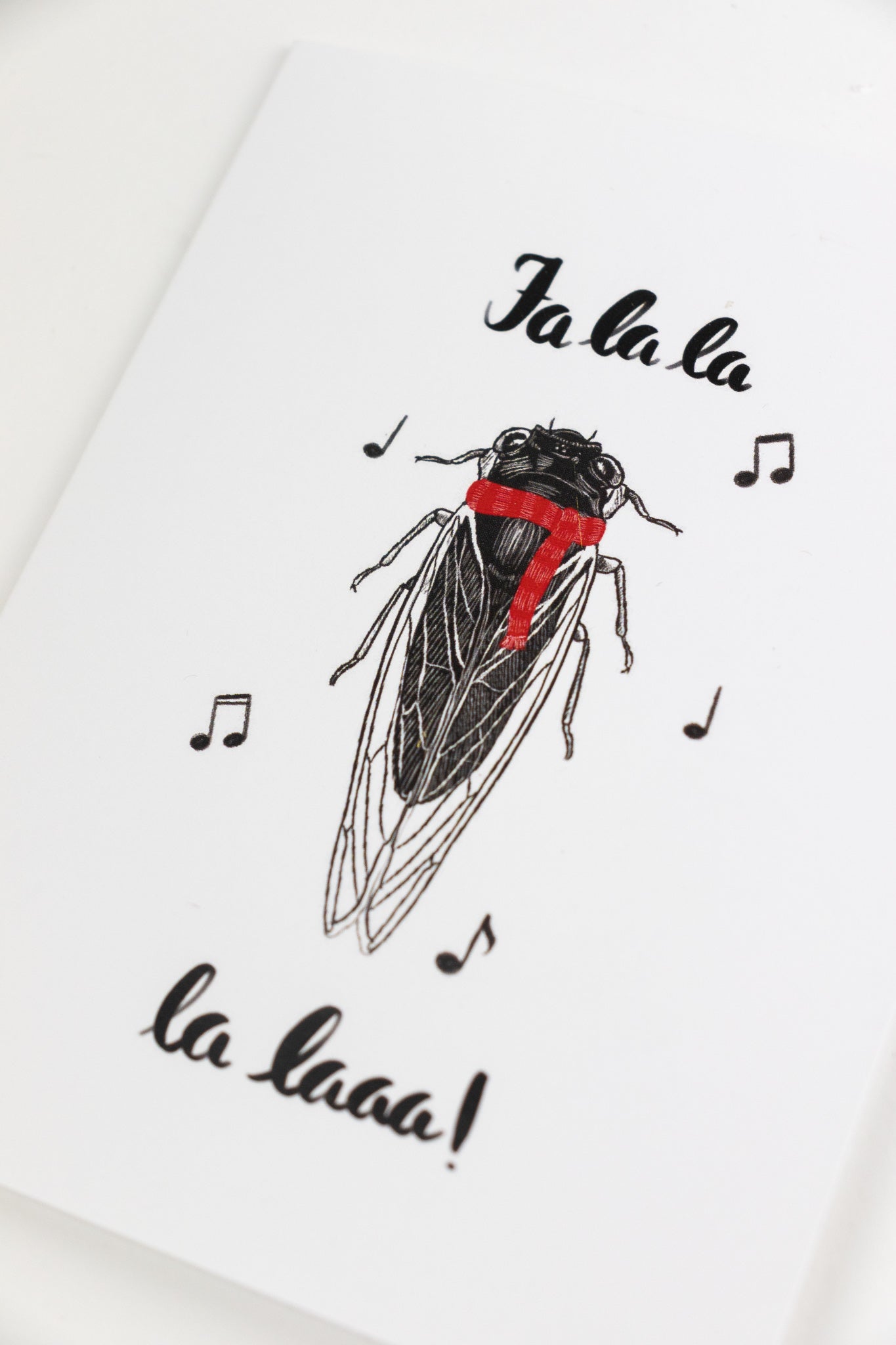 Cicada Christmas Card